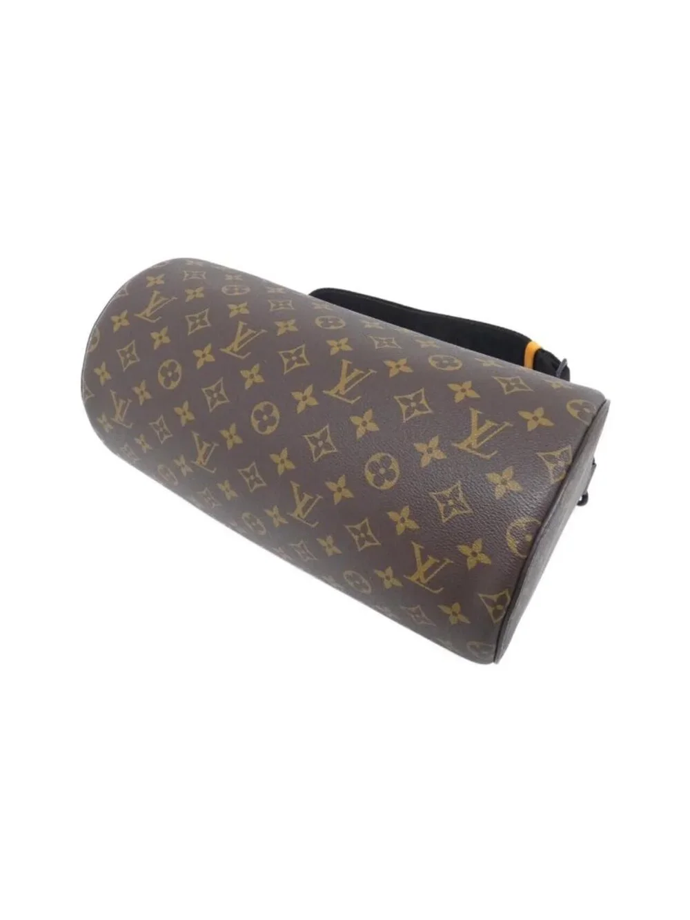 Louis Vuitton Monogram Macassar Soft Polochon Shoulder Bag